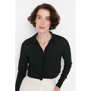 Trendyol Blouse - Black - Regular fit