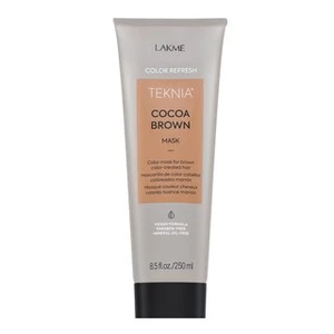 Lakmé Teknia Color Refresh Cocoa Brown Mask odżywcza maska koloryzująca do włosów brązowych 250 ml