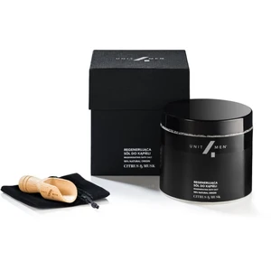 Unit4Men Bath Set Citrus & Musk koupelová sůl s regeneračním účinkem