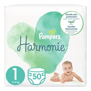 Pampers Harmonie 1 2 kg-5 kg 50 ks