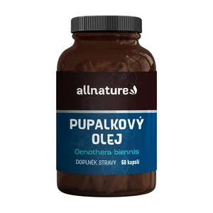 Allnature Pupalkový olej 60 kapsúl