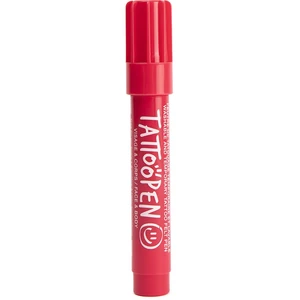 Nailmatic Tattoo Pen tetovacie pero na tvár a telo Red 1 ks