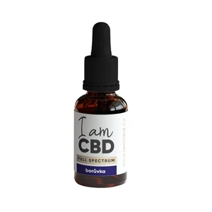 I am CBD Konopný olej Full Spectrum CBD 15% 10 ml borůvka