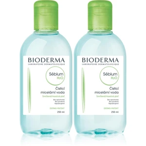 Bioderma Sébium H2O výhodné balenie (pre mastnú a zmiešanú pleť)