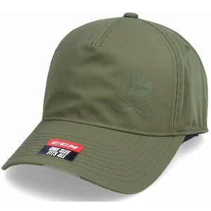 CCM Hokejowa czapka z daszkiem Nostalgia Leaf Slouch Khaki Green