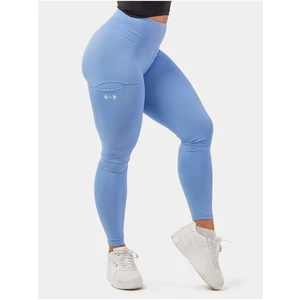 Nebbia Active High-Waist Smart Pocket Leggings Light Blue S