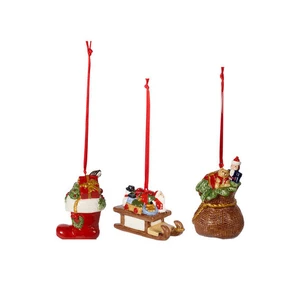 Decorațiuni de Crăciun, set 3buc, colecția Nostalgic Ornaments - Villeroy & Boch