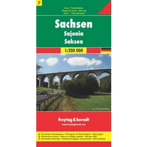 Sachsen, Saxony/Sasko 1:200T/automapa