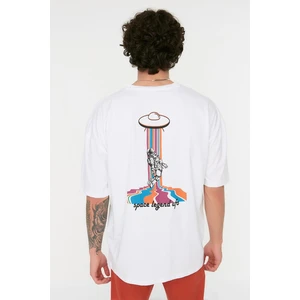 Trendyol T-Shirt - White - Oversize