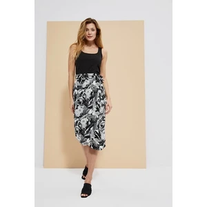 Skirt with floral print