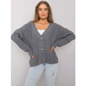 OCH BELLA Graphite oversized sweater