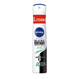 Nivea Antiperspirant ve spreji Black & White Invisible Fresh (Anti-perspirant) 200 ml