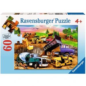 Ravensburger puzzle Na stavbě 60 dílků