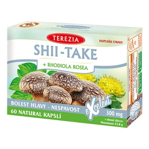 Terezia Company Shii-Take + Rhodiola rosea 60 kapslí