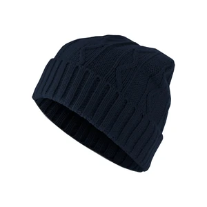 Beanie Cable Flap Beanie - Blue