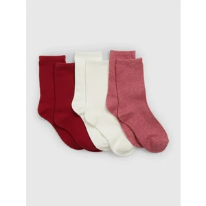 GAP Kids' High Socks, 3pcs - Girls