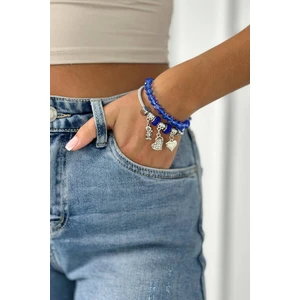 Cornflower bracelet