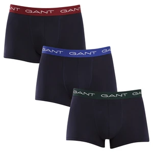 3PACK men's boxers Gant blue