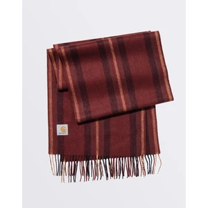 Carhartt WIP Oregon Scarf Starco Stripe, Bordeaux