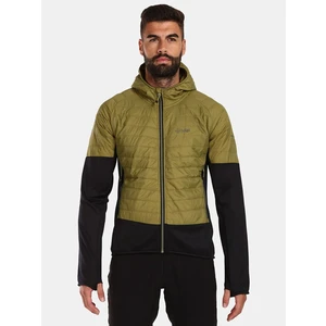 Men's combined insulated jacket Kilpi GARES-M Green