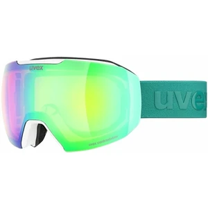 UVEX Epic Attract White Mat Mirror Green/Contrastview Orange Lasergold Lite Síszemüvegek