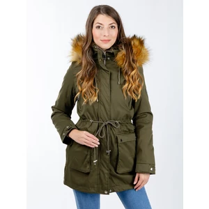 Women's parka GLANO - green