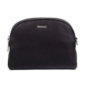 SEGALI Dámska kožená crossbody kabelka 12 Black