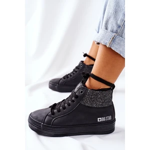 High Insulated Sneakers Big Star II274147 Black