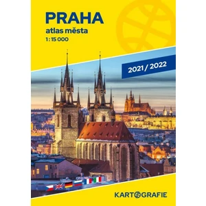 Praha - 1:15 000 atlas města