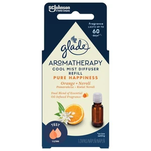 Glade Esenciálny olej do arómy difuzéra Aromatherapy Cool Mist Pure Happiness 17,4 ml