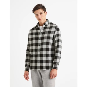 Celio Plaid Shirt Vakurt - Men