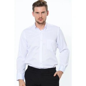 G676 DEWBERRY MEN's SHIRT-WHITE