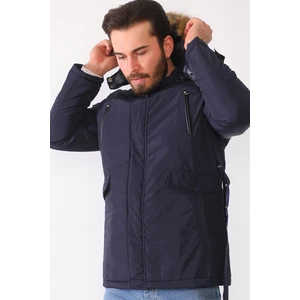 M8633 DEWBERRY MEN's COAT-LACİVERT