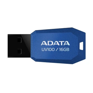 USB kulcs A-Data UV100, 16GB, USB 2.0, kék (AUV100-16G-RBL)