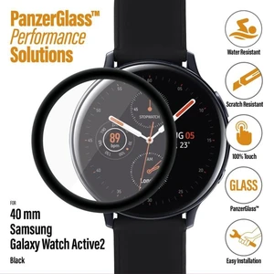 Temperált védőüveg PanzerGlass Samsung Galaxy Watch Active 2 40mm, fekete