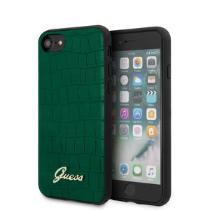 Tok Guess Croco for iPhone SE/8/7, zöld