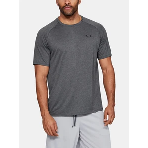 Under Armour Tech 2.0 SS Tee Pánské funkční triko 1326413-090 Carbon Heather S