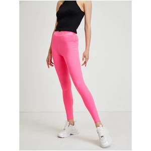 Neon Pink Women's Leggings Guess Aileen - Women