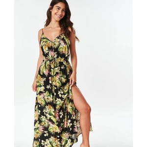 dress Rip Curl ON THE COAST MAXI DRESS Black