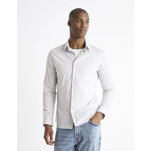 Celio Shirt Baburo slim tiny cube - Men