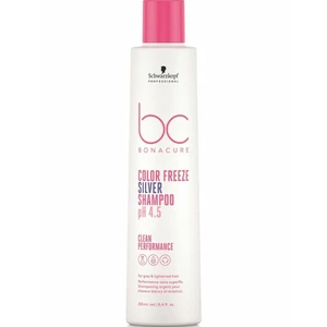 Schwarzkopf Professional BC Bonacure Color Freeze Silver strieborný šampón pre blond a melírované vlasy 250 ml