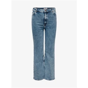 Blue Flared Fit Jeans ONLY CARMAKOMA Mille - Women