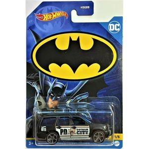 Hot Wheels Tématické auto Batman DC Duel Fueler