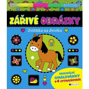 Zářivé obrázky Zvířátka na dvorku