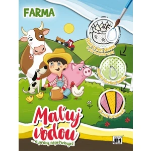 Maľuj vodou Farma [Papírenské zboží]