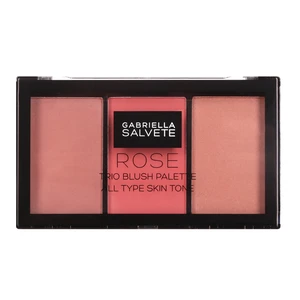 Gabriella Salvete Paletka tvářenek Trio Blush Palette 15 g 02 Rose