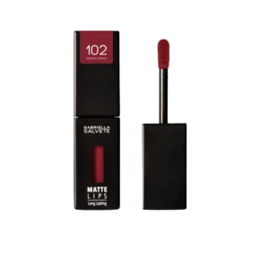 Gabriella Salvete Matný tekutý rúž Matte Lips Long Lasting 4,5 ml 102 Cherry Berry