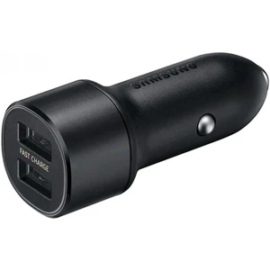 Autós töltő Samsung EP-L1100W 15W s USB-C/MicroUSB káblom, Black