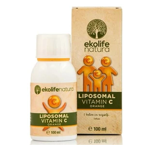 Ekolife Natura Liposomal Vitamin C 500 mg ( Lipozomálny vitamín C ) 100 ml variant: pomaranč