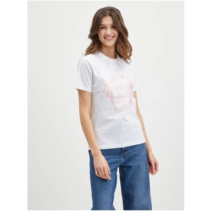 White Women's T-Shirt Converse - Women